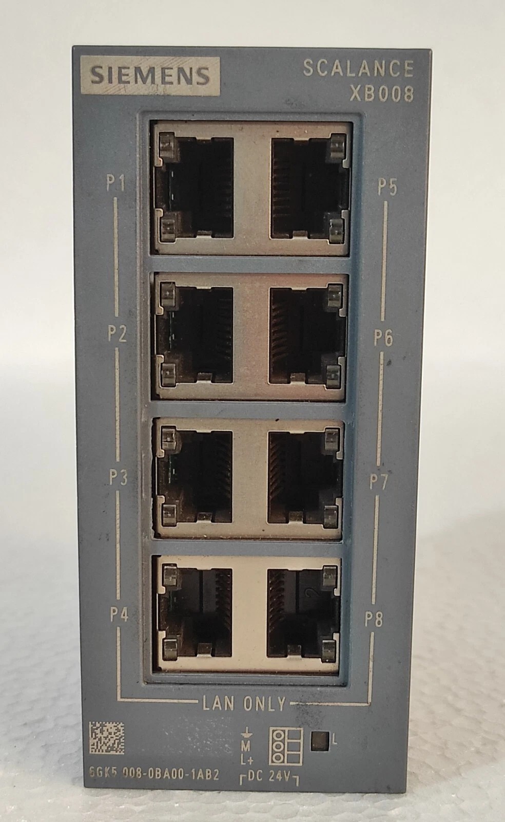 Siemens Scalance XB008 6GK5 008-0BA00-1A Ind Ethernet Switch 6GK5 008-0BA00-1AB2